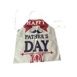 NEW novelty adult ONE SIZE apron full coverage canvas funny  FATHERS DAY